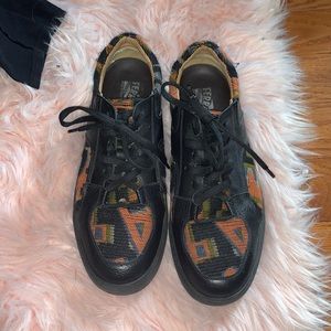 Men’s Ferragamo sneakers 8.5 worn twice